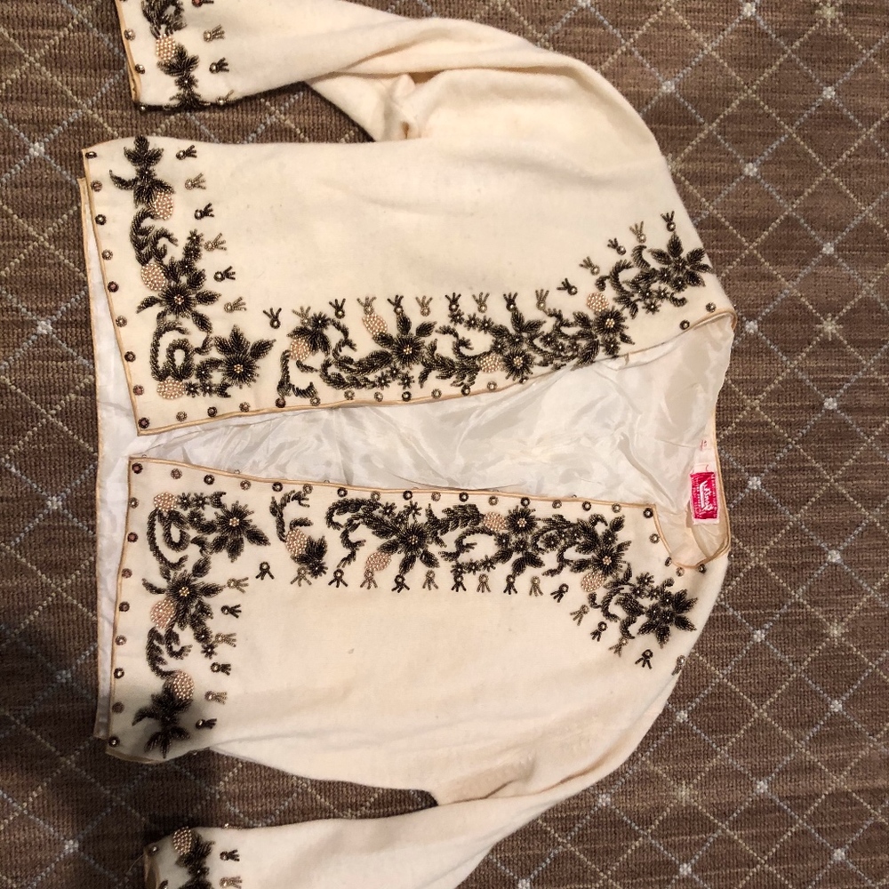 Beaded Sweater